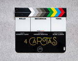 Custom clapperboard 4 Cartas