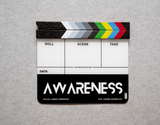 Custom clapperboard Awareness
