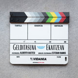 Custom clapperboard Gelditasuna Ekaitzean