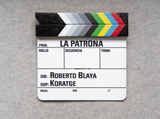 Custom clapperboard La patrona