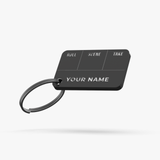 Keychain slateboard customized